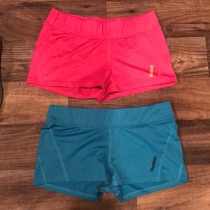 2 pairs short workout spandex